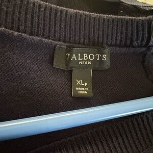 Talbots Festive sweater